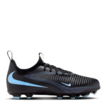 Nike Phantom 6 Junior Firm Ground Football Boots – Black/Black
