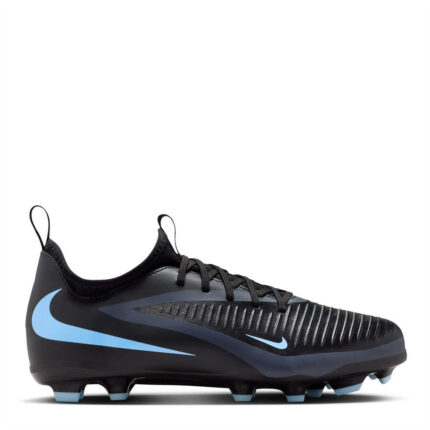 Nike Phantom 6 Junior Firm Ground Football Boots – Black/Black