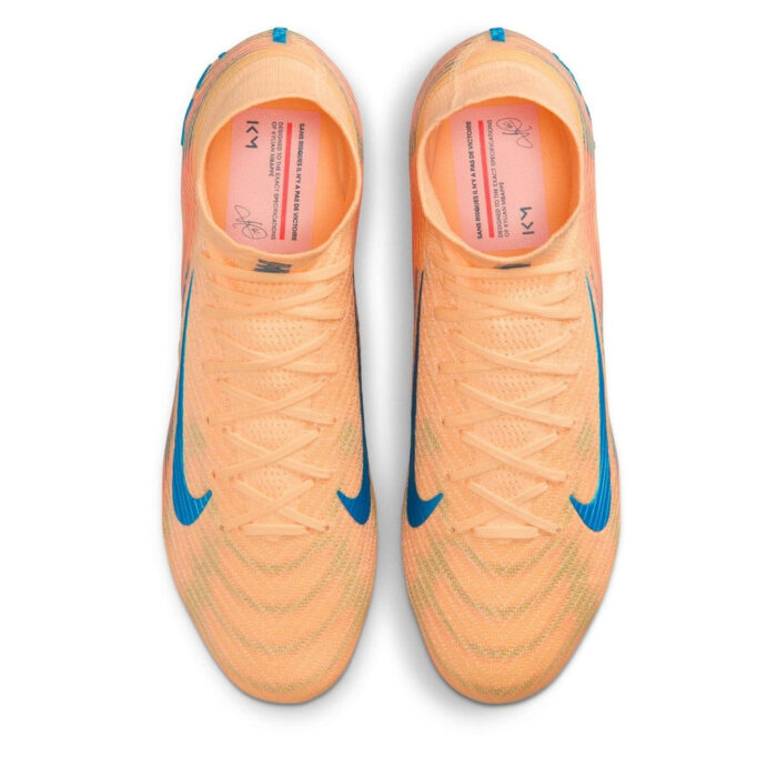 Nike Mercurial Superfly 10 Firm Ground Football Boots – Orange/Melon – view 6