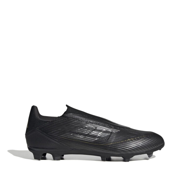 adidas F50 Firm Ground Football Boots – Black/Silver – view 7