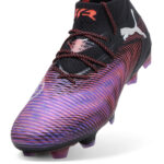 Puma Womens Future 8 Firm Ground Football Boots – Black/Purple – view 6