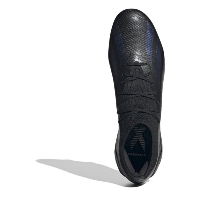 adidas X Crazyfast Firm Ground Football Boots – Black/Black – view 5