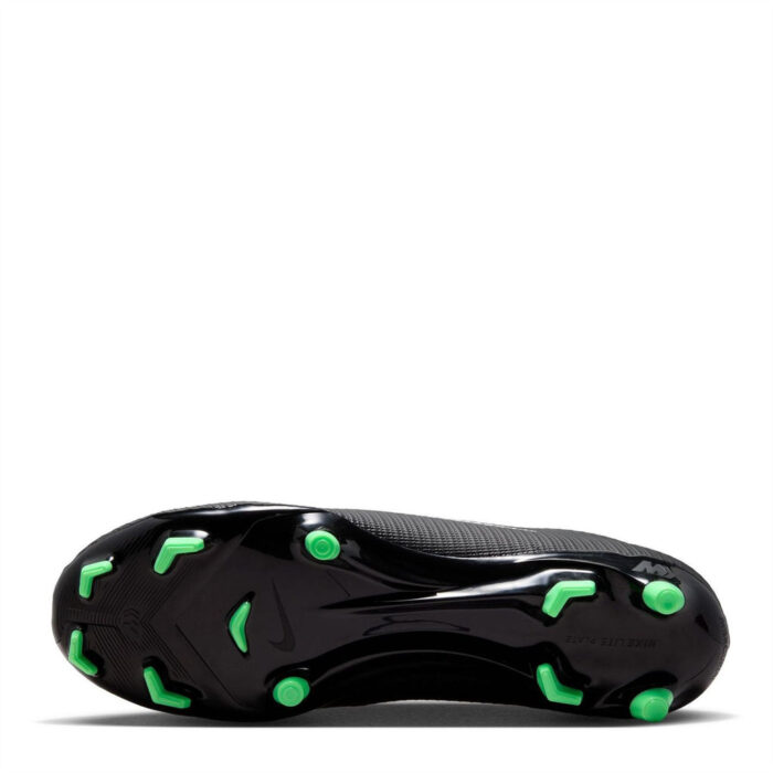Nike Vapor 17 Firm Ground Football Boots – Black/Green – view 3
