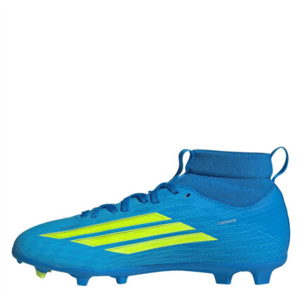 adidas F50 Junior Multi-Ground Football Boots – Blue/Yellow – view 2