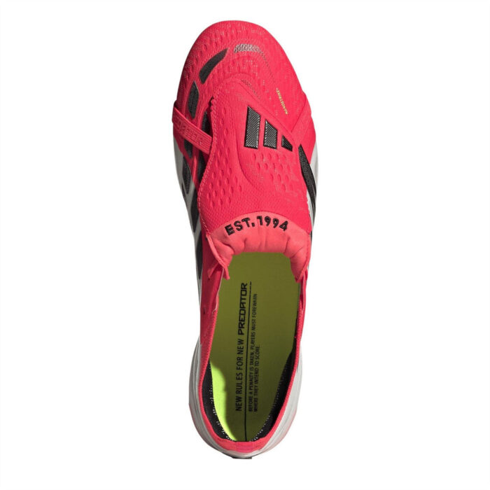 adidas Predator Artificial Ground Football Boots – Red/Black/White - Image 5