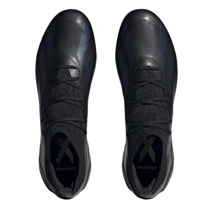 adidas X Crazyfast Soft Ground Football Boots – Black/Black – view 5