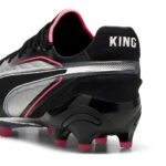Puma Womens King Firm Ground Football Boots – Silver/Black – view 5