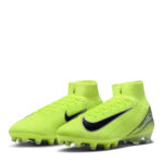 Nike Mercurial Superfly 10 Artificial Ground Football Boots – Volt/Black – view 4