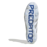 adidas Predator Firm Ground Football Boots – White/Silver – view 6