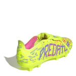 adidas Predator Firm Ground Football Boots – Yellow/Pink – view 4