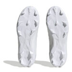 adidas Predator Edge.3 Junior Firm Ground Football Boots – White/White – view 5