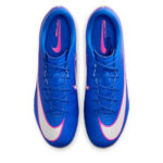 Nike Zoom Mercurial Vapor 16 Firm Ground Football Boots – Blue/Wht/Pink – view 6