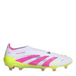 adidas Predator Firm Ground Football Boots – White/Pink – view 7
