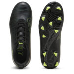 Puma Junior Firm Ground Football Boots – Blk-FL-GrnTrrn - Image 3