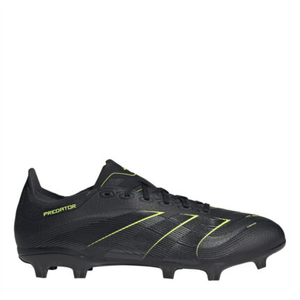 adidas Predator Firm Ground Football Boots – Black/Carbon