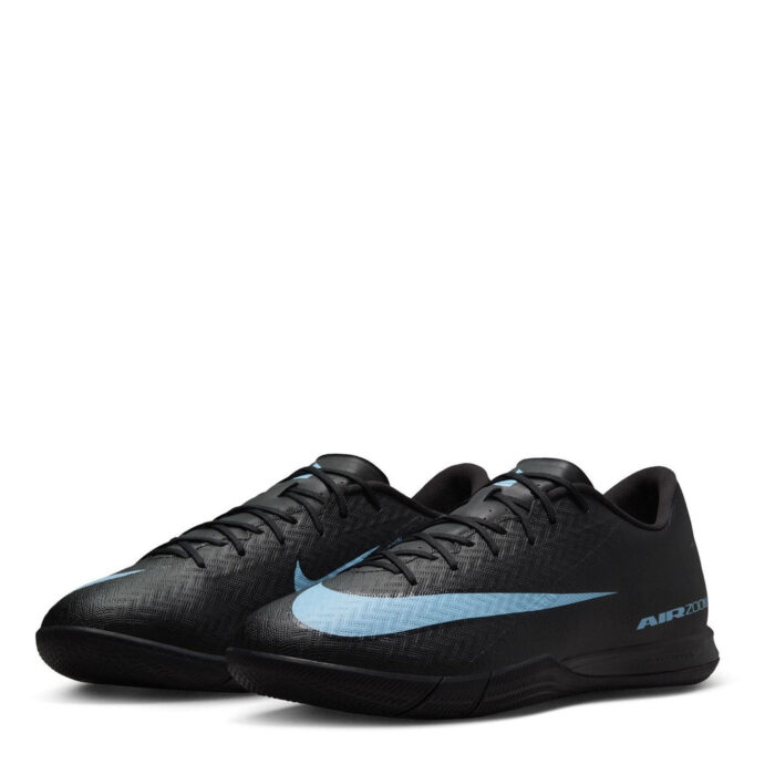 Nike Mercurial Vapor 16 Indoor Football Boots – Black/Blue – view 4