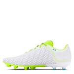 Under Armour Clone Magnetico Firm Ground Football Boots – White – view 2