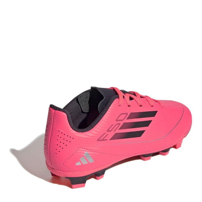 adidas F50 Junior Firm Ground Football Boots – Pink/Black - Image 4