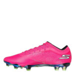 Skechers Razor Firm Ground Football Boots – Pink/Black – view 2