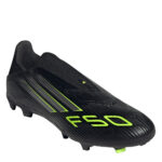 adidas F50 Firm Ground Football Boots – Black/Lemon – view 3