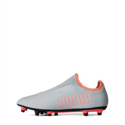 Puma Finesse Firm Ground Football Boots – Grey/Orange – view 2