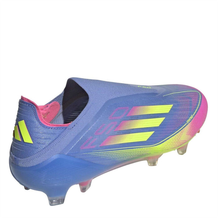 adidas F50 Firm Ground Football Boots – Blue Fusion - Image 5