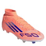 adidas Mens F50 Firm Ground Football Boots – Purple/White – view 3