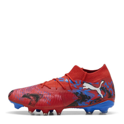 Puma Future 8 Firm Ground Football Boots – Red/Blue – view 2