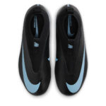 Nike Zoom Mercurial Superfly 10 Junior Firm Ground Football Boots – Black/Blue – view 6