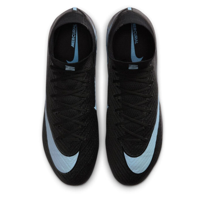 Nike Zoom Mercurial Superfly 10 Soft Ground Football Boots – Black/Blue – view 6