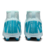 Nike Mercurial Superfly 10 Junior Firm Ground Football Boots – Blue/Baltic - Image 5