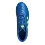 adidas Goletto Turf Football Boots – Blue/Lemon – view 6