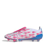 adidas Predator Firm Ground Football Boots – White/Pink – view 2