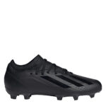 adidas X Crazyfast Junior Firm Ground Football Boots – Black/Black – view 7