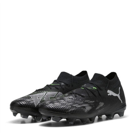 Puma Future 8 Firm Ground Football Boots – Black/Green