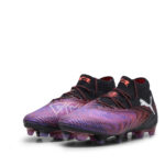 Puma Womens Future 8 Firm Ground Football Boots – Black/Purple