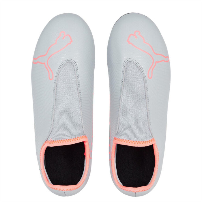 Puma Finesse Turf Football Boots – Grey/Orange – view 7