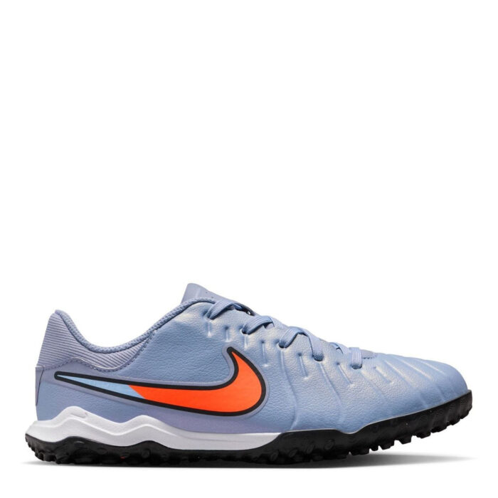 Nike Tiempo Legend 10 Junior Turf Football Boots – Blue/Black - Image 4