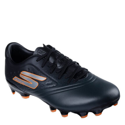 Skechers Razor Firm Ground Football Boots – Black/Orange