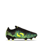 Sondico Blaze Junior Firm Ground Football Boots – Black/Green
