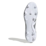 adidas Predator Firm Ground Football Boots – White/Silver – view 6