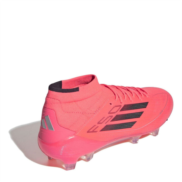 adidas Womens F50 Firm Ground Football Boots – Pink/Black – view 4