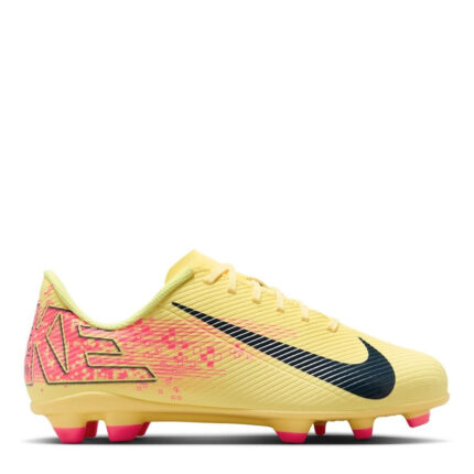 Nike Mercurial Vapor 16 Junior Firm Ground Football Boots – Orange/Navy