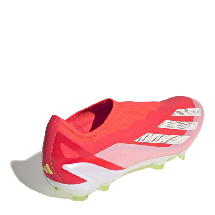 adidas X Crazyfast Firm Ground Football Boots – Red/Wht/Yellow – view 4