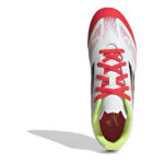 adidas F50 Junior Firm Ground Football Boots – White/Red – view 5