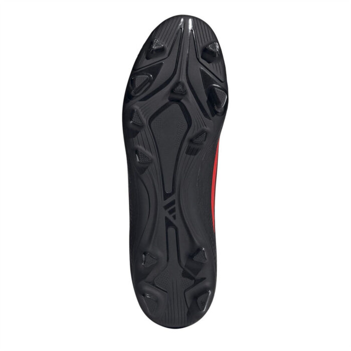 adidas addias F50 Firm Ground Football Boots – Black/Red – view 6