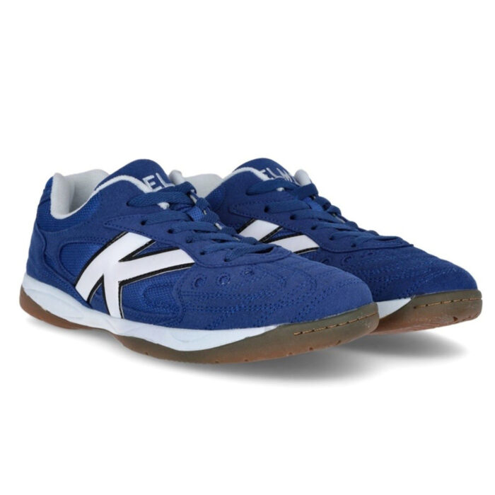 Kelme Indoor Football Boots – Royal/White – view 6