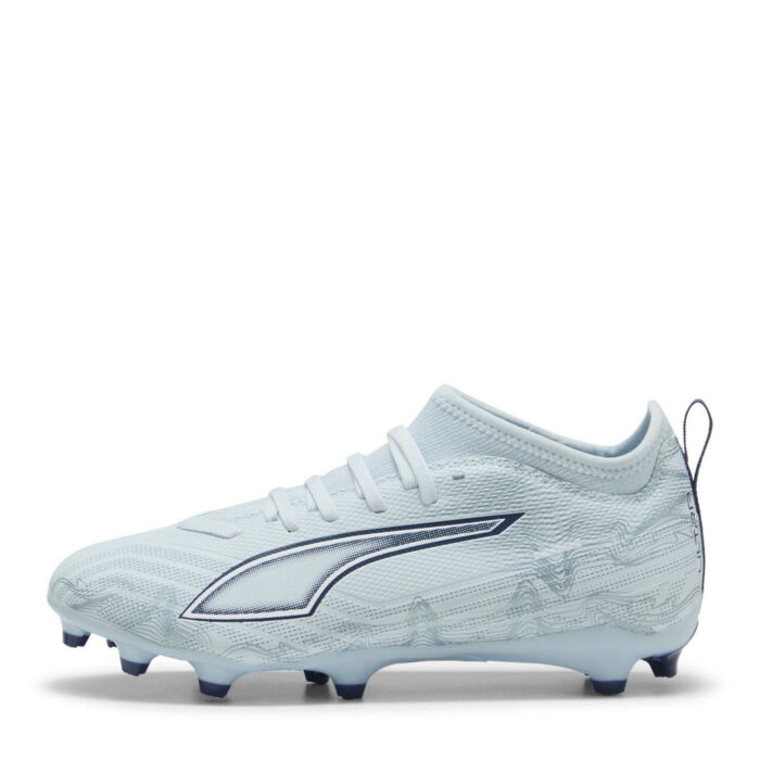 Puma Ultra 5 Junior Firm Ground Football Boots – Icy Blue – view 2