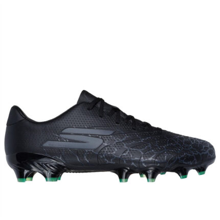 Skechers Skx_01 Gold Firm Ground Football Boots – Black/Silver – view 2