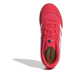 adidas Predator Junior Indoor Football Boots – Red/White – view 5